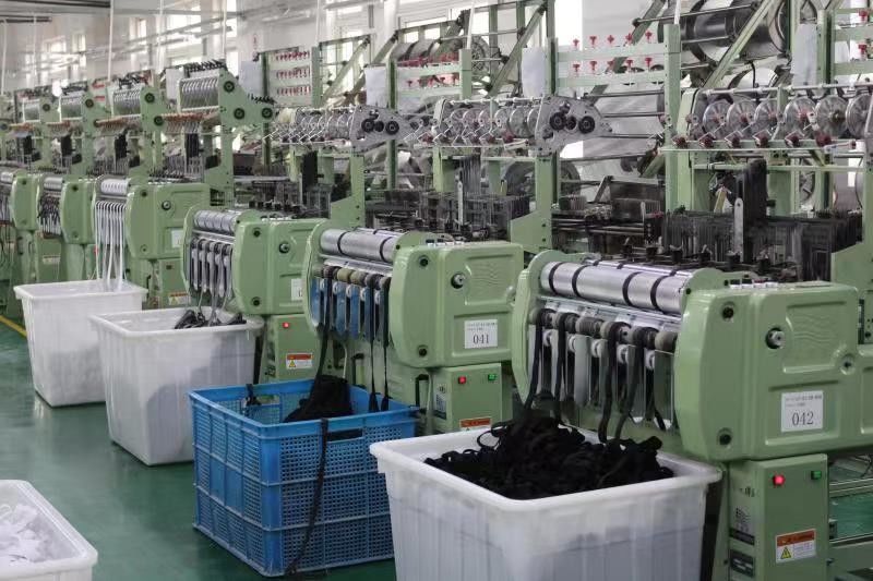 Suzhou Jinyicheng Thread&Ribbon Co.,Ltd 제조업체의 생산 라인