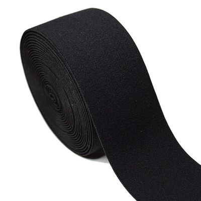 Breite 2 Zoll 5 cm schwarze weiche Nylon elastische Taillenband für Unterwäsche