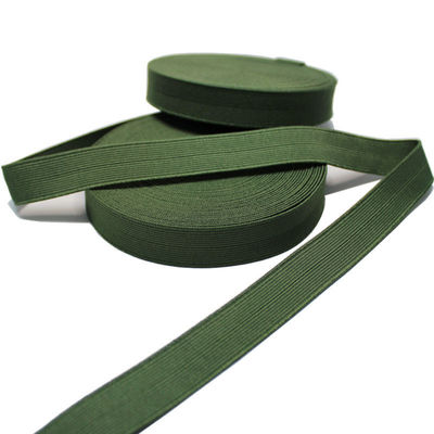Custom 3/4 pollice tessuto spessore legante FOE Stretch Webbing piega sopra elastico