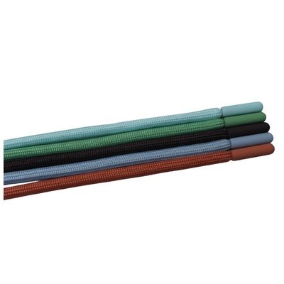 100% Polyester rundes Ziehseil mit gummibeschichteten Metallspitzen