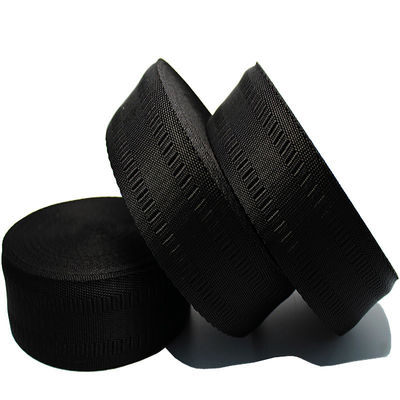 900D سخت کار سیاه Pp Webbing نوار برای بند حیوانات خانگی