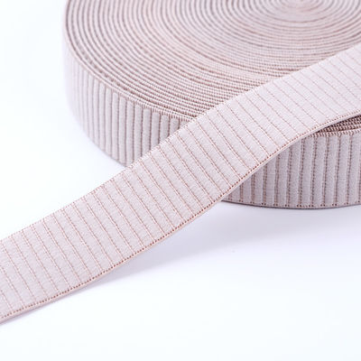 Gewässert gestreifter Gürtelband Nylon Elastisches Band