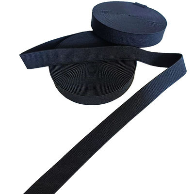 Woven Elastic Band Polyester Black Waistband for Cloth