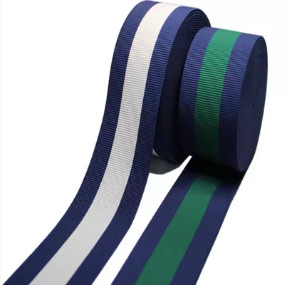 Custom Plain Twill Stripe Or Herringbone Design Polyester Elastic Webbing For Garments Bags And Home Textile