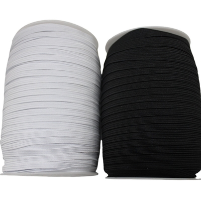 Dây thun bện Polyester Màu đen trắng thân thiện với môi trường cho sổ tay