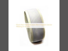 Woven Non-Slip Elastic Band 38mm Polyester Exercise Webbing for ski wear